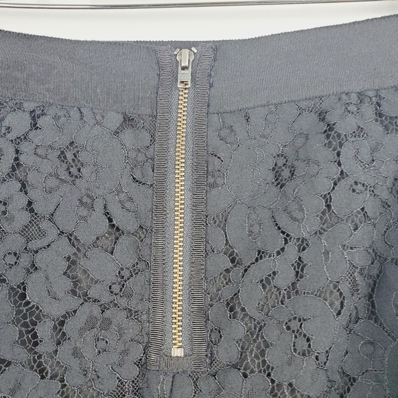 Joie Ortally Lace Bead Caviar Pencil Skirt $298 2 - Picture 5 of 11